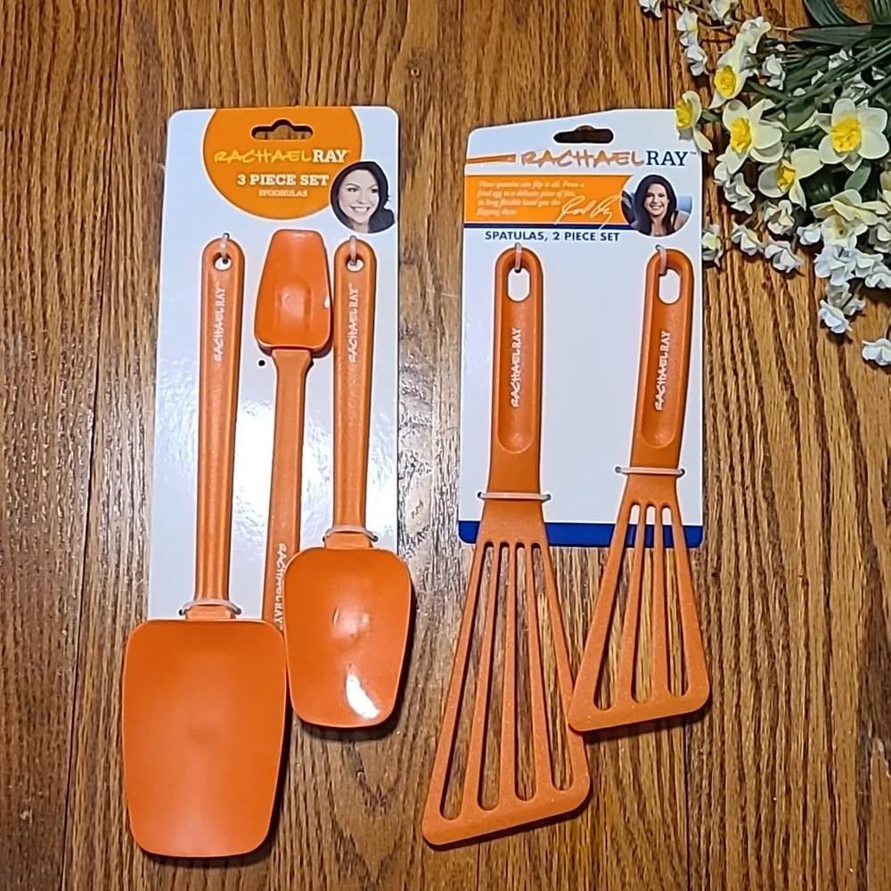 Rachael Ray NWOT Orange Cooking Utensil Collection